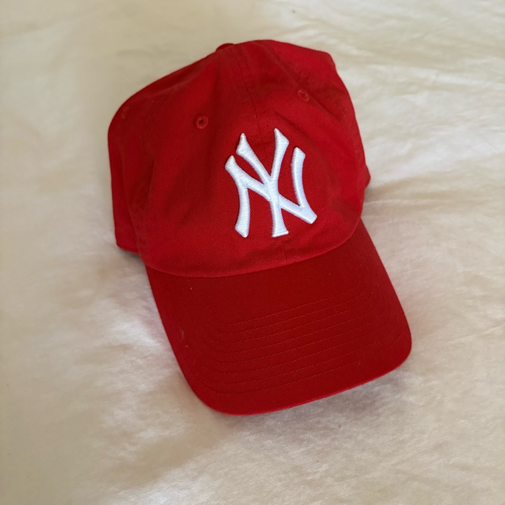 Red NY Baseball Cap